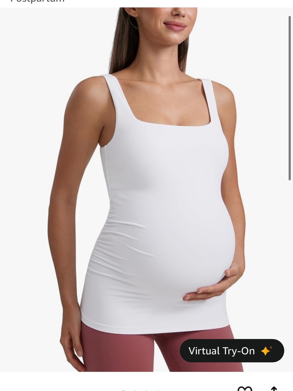 CRZ YOGA butterluxe maternity tank
